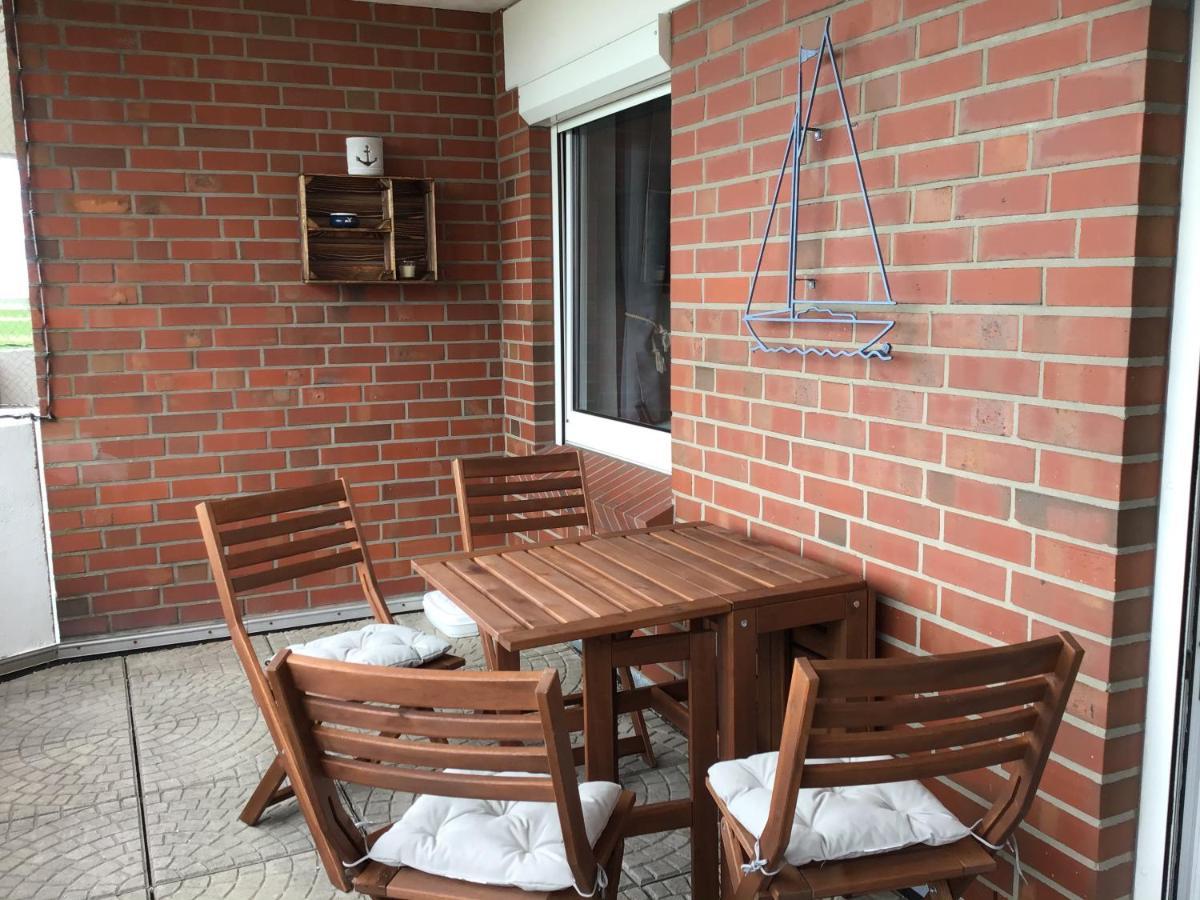 Liebevoll renovierte Ferienwohnung Lüttje Koje Dornum Buitenkant foto