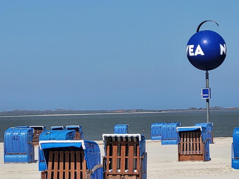 Liebevoll renovierte Ferienwohnung Lüttje Koje Dornum Buitenkant foto